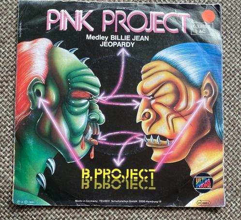 Vinyl Singeltje Pink Project Billie Jean Jeopardy, Cd's en Dvd's, Vinyl Singles, Zo goed als nieuw, Single, Pop, 7 inch, Ophalen of Verzenden