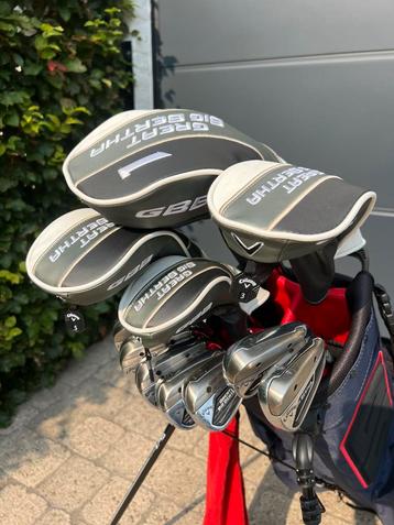 Callaway Big Bertha golfset (driver t/m sand wedge) beschikbaar voor biedingen