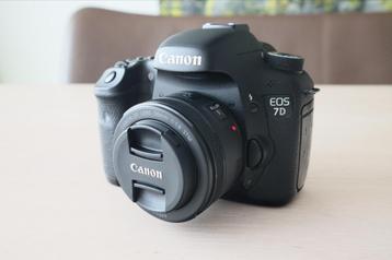 Canon 7D met EF 50mm f/1.8 STM