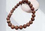 Armband. Rhodochrosiet bruin. Genezing. Passie. (12-30%=8€)., Ophalen of Verzenden, Nieuw