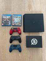 Playstation 4 + SCUF , GTA & COD Black ops 3, Ophalen of Verzenden, Zo goed als nieuw, Met 3 controllers of meer, Original