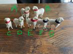 Mooie schaapjes Ertsgebergte voor bij antieke pop-kerst, Verzenden