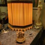 Mooie antieke lamp. Man/ vrouw/ Hond., Ophalen of Verzenden
