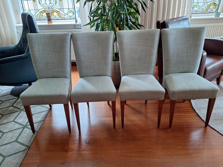 Te koop. 4 Top Form eetkamerstoelen., Huis en Inrichting, Stoelen, Stof, Ophalen of Verzenden
