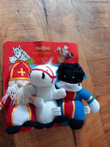 Sinterklaas vingerpopjes nostalgie vintage  beschikbaar voor biedingen