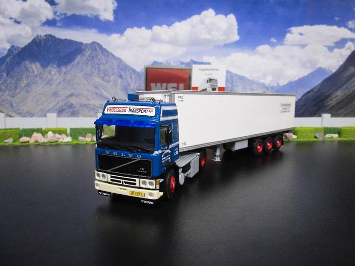 Wsi 01-4342 Vindelsbaek , Volvo F12 Globetrotter, Hobby en Vrije tijd, Modelauto's | 1:50, Nieuw, Bus of Vrachtwagen, Wsi, Ophalen