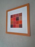 Kunstwerk abstract, houtenlijst met glasplaat,
45 cm, Minder dan 50 cm, Ophalen of Verzenden, Zo goed als nieuw, Minder dan 50 cm