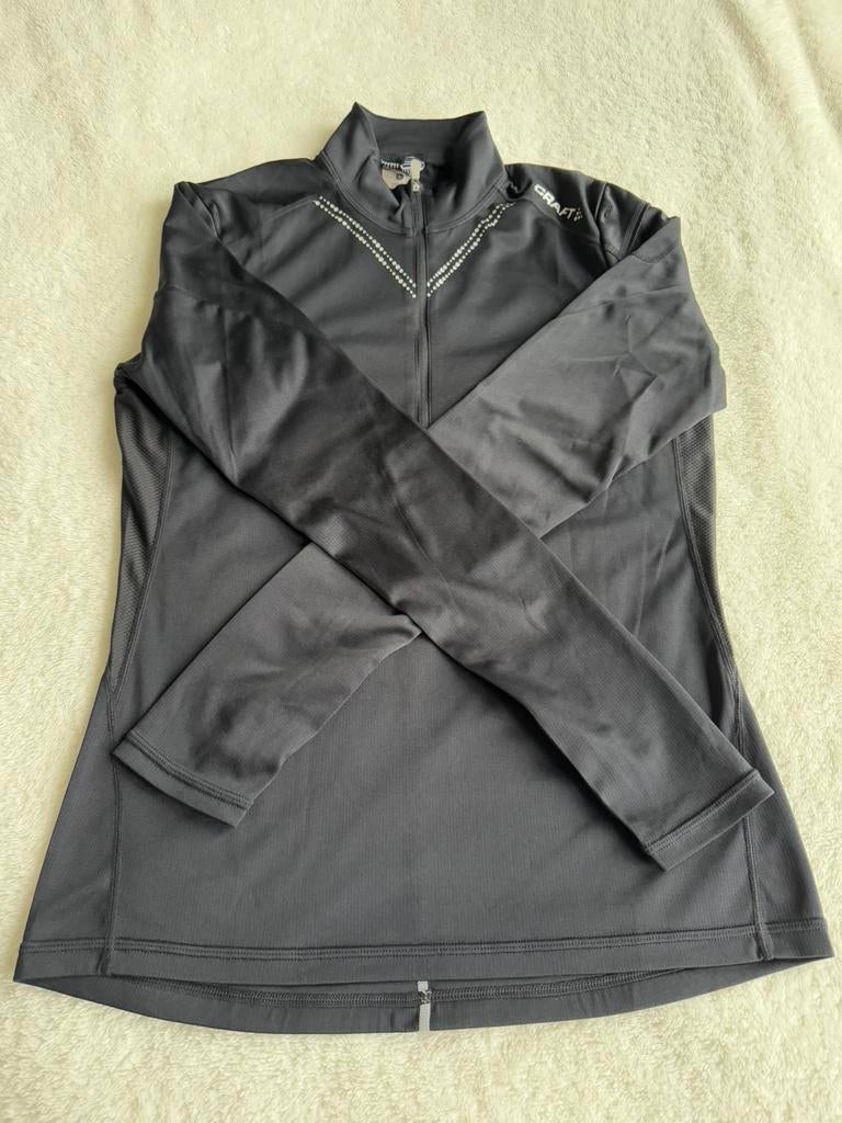 Hardlooptrui dames merk Craft maat L in nette staat, Zwart, Maat 42/44 (L), Ophalen of Verzenden, Zo goed als nieuw