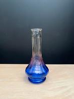 Schattig vaasje, Blauw, Ophalen of Verzenden, Minder dan 50 cm, Glas