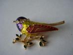 Vogel broche, Sieraden, Tassen en Uiterlijk, Broches, Overige materialen, Overige kleuren, Minder dan 4 cm, Nieuw