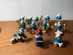 12 Smurfen Peyo Schleich Figuren, Ophalen of Verzenden, Gebruikt