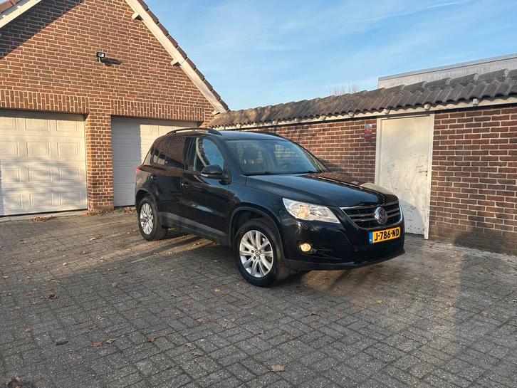 Volkswagen Tiguan 1.4 TSI 110KW 2010 Zwart, Auto's, Volkswagen, Bedrijf, Benzine, B, SUV of Terreinwagen, Handgeschakeld, Geïmporteerd