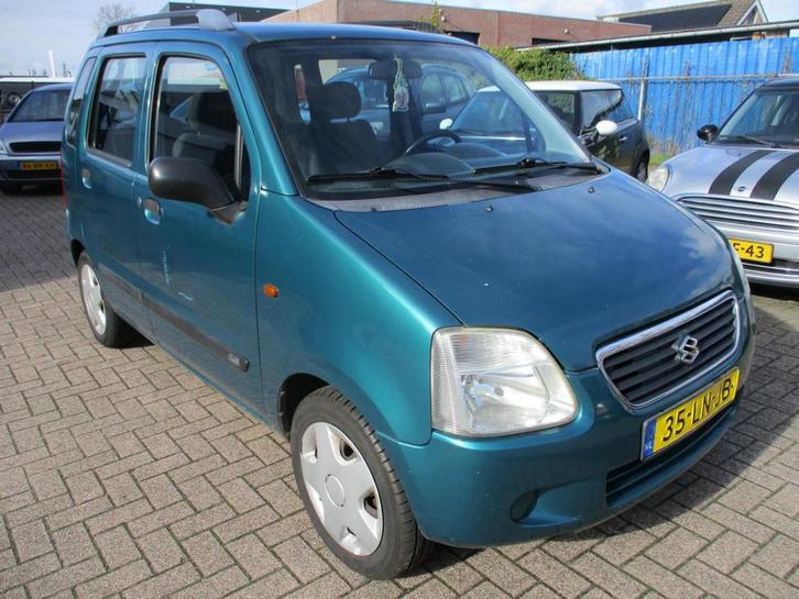 Suzuki Wagon R+ 1.3 GLS APK 8-2026!, Auto's, Suzuki, Te koop, Wagon R+, Airbags, Centrale vergrendeling, Dakrails, Elektrische buitenspiegels