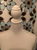 Vintage paspop met houten voet, Antiek en Kunst, Ophalen