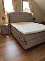 Boxspring 180x200 met opbergruimte onder, Huis en Inrichting, Slaapkamer | Boxsprings, Tweepersoons, Ophalen of Verzenden, Zo goed als nieuw