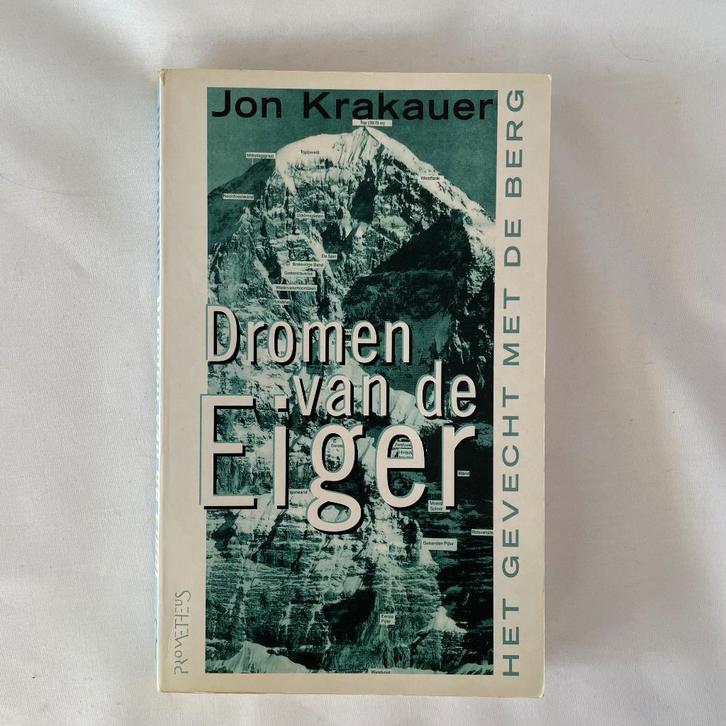 Dromen van de Eiger van Jon Krakauer, Boeken, Reisverhalen, Gelezen, Midden-Amerika, Ophalen of Verzenden