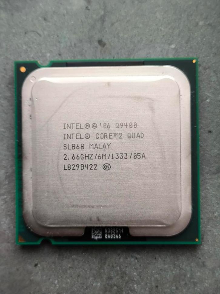 Intel Core2 Quad Q9400 - Socket 775 Processor, Computers en Software, Processors, Gebruikt, 2-core, 2 tot 3 Ghz, Ophalen of Verzenden