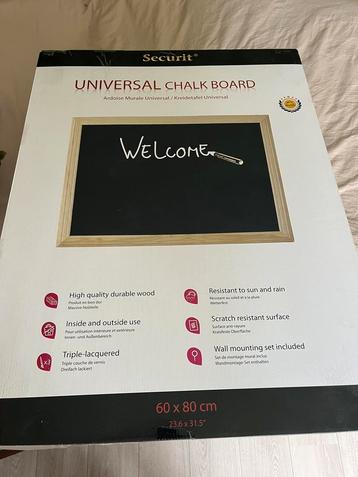 Krijtbord met stiften - GRATIS AF TE HALEN beschikbaar voor biedingen