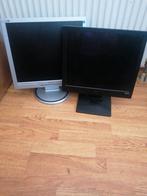 2 computer schermen, Ophalen, Gebruikt