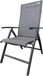 Tuinstoel Detroit antraciet gemengd zilver opvouwbare stoel, Tuin en Terras, Ophalen of Verzenden, Nieuw