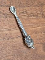 Zilveren Oorlepeltje 835 Zwaardje 4,5cm, Ophalen of Verzenden, Zilver