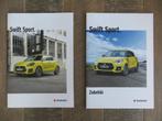 Twee brochures folder Suzuki Swift, Ophalen of Verzenden, Zo goed als nieuw, Overige merken