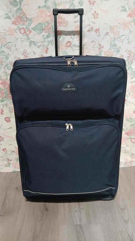 Grote softcase  op 2 wielen Samsonite 80 liter 70x47x28 cm, Sieraden, Tassen en Uiterlijk, Koffers, Gebruikt, Zacht kunststof
