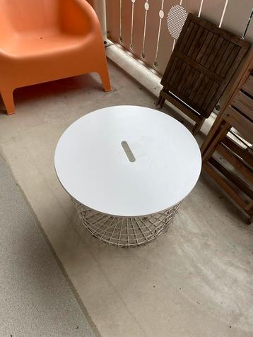 Witte salontafel