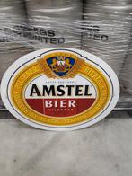 Amstel Reclamebord - Vintage 1970/1980, Ophalen of Verzenden, Gebruikt, Reclamebord