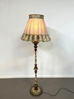 Italiaanse, handgeschilderde Florentijnse vloerlamp 1950s, Huis en Inrichting, Lampen | Vloerlampen, Ophalen, Gebruikt, 150 tot 200 cm