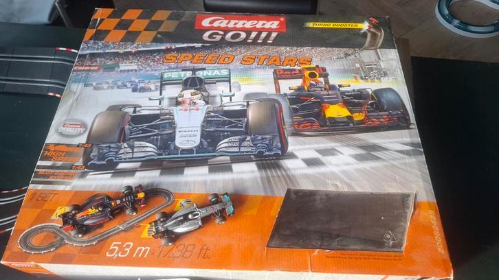Carrera GO!!! Racebaan Verstappen - Formule 1, Kinderen en Baby's, Speelgoed | Racebanen, Zo goed als nieuw, Racebaan, Elektrisch