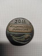 Verzamelaars Jaarbeurs 2011 Bronzen Penning, Postzegels en Munten, Ophalen of Verzenden, Brons, Nederland