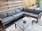 Garden Impressions Denver loungeset 4 delig, Ophalen, 5 zitplaatsen, Bank, Aluminium