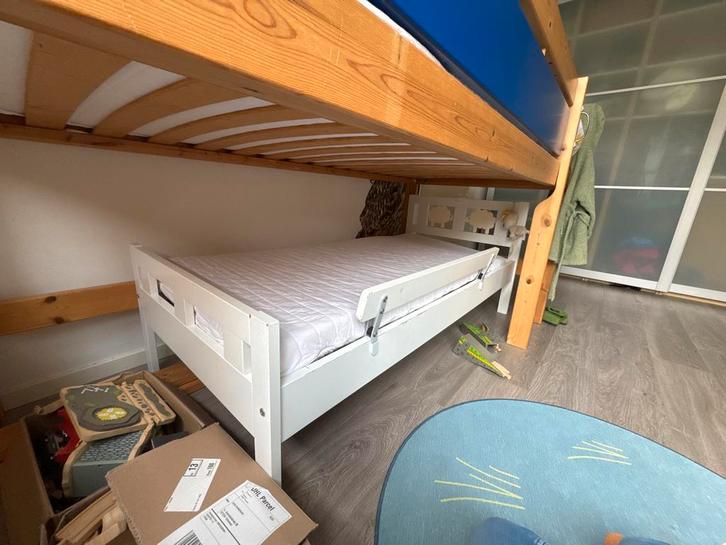 IKEA Kritter kinderbed, Kinderen en Baby's, Kinderkamer | Bedden, Gebruikt, Minder dan 140 cm, 70 tot 85 cm, Lattenbodem, Ophalen of Verzenden