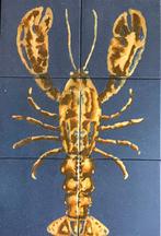 Kreeft op zwarte tegels, Minder dan 50 cm, Oorspronkelijke maker, Nieuw, Ophalen of Verzenden