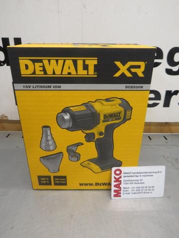  DeWALT DCE530N-XJ 18V XR Hete Luchtpistool Fohn Mondstukken beschikbaar voor biedingen