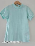 No Way Monday shirt maat 152/158 ZGAN, Meisje, Ophalen of Verzenden, Zo goed als nieuw, Shirt of Longsleeve