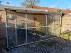 Voliere, Dieren en Toebehoren, Vogels | Hokken en Kooien, Ophalen of Verzenden, Zo goed als nieuw, Aluminium, Volière