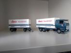 Scania Disko Transport, Hobby en Vrije tijd, Modelauto's | 1:50, Verzenden, Gebruikt, Bus of Vrachtwagen, Tekno