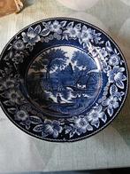 Vintage Societé Céramique Wild Rose Bord doorsnee, Antiek en Kunst, Ophalen