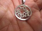 Mama-kind halskettinkje, Verzenden, Nieuw, Zilver, Met hanger