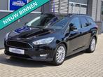 Ford Focus Wagon 1.0 ecoboost 125pk Trend automaat!, Gebruikt, Zwart, Zwart, 3 cilinders