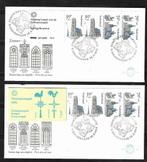 7 Eerstedag-enveloppen o.a Zomerpostzegels 1988, Nederland, Onbeschreven, Verzenden