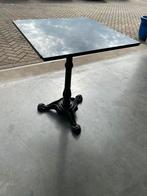 Bistro tafel, Tuin en Terras, Tuintafels, Ophalen, Zo goed als nieuw, Rond, Metaal