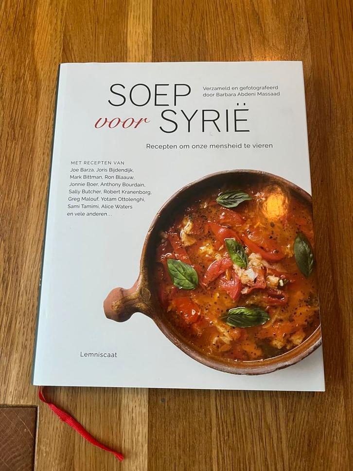 Soep voor Syrië - Kookboek, Boeken, Kookboeken, Zo goed als nieuw, Voorgerechten en Soepen, Midden-Oosten en Marokko, Gezond koken
