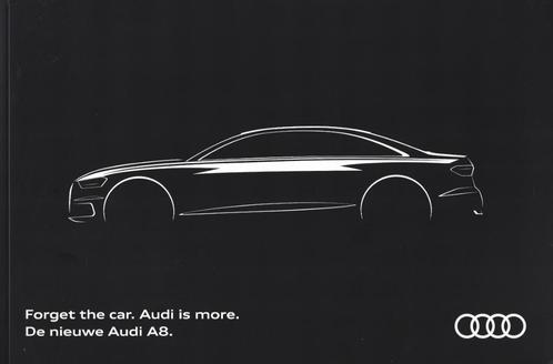 Brochure Audi A8 2017, Boeken, Auto's | Folders en Tijdschriften, Gelezen, Audi, Ophalen of Verzenden