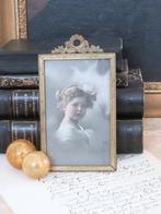 Antiek Frans fotolijstje, Ophalen of Verzenden
