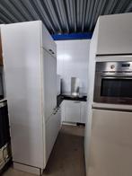 Complete keuken Compleet met APP 120Keukens op voorraad 2699, Wit, Hoekkeuken, Ophalen of Verzenden, Zo goed als nieuw