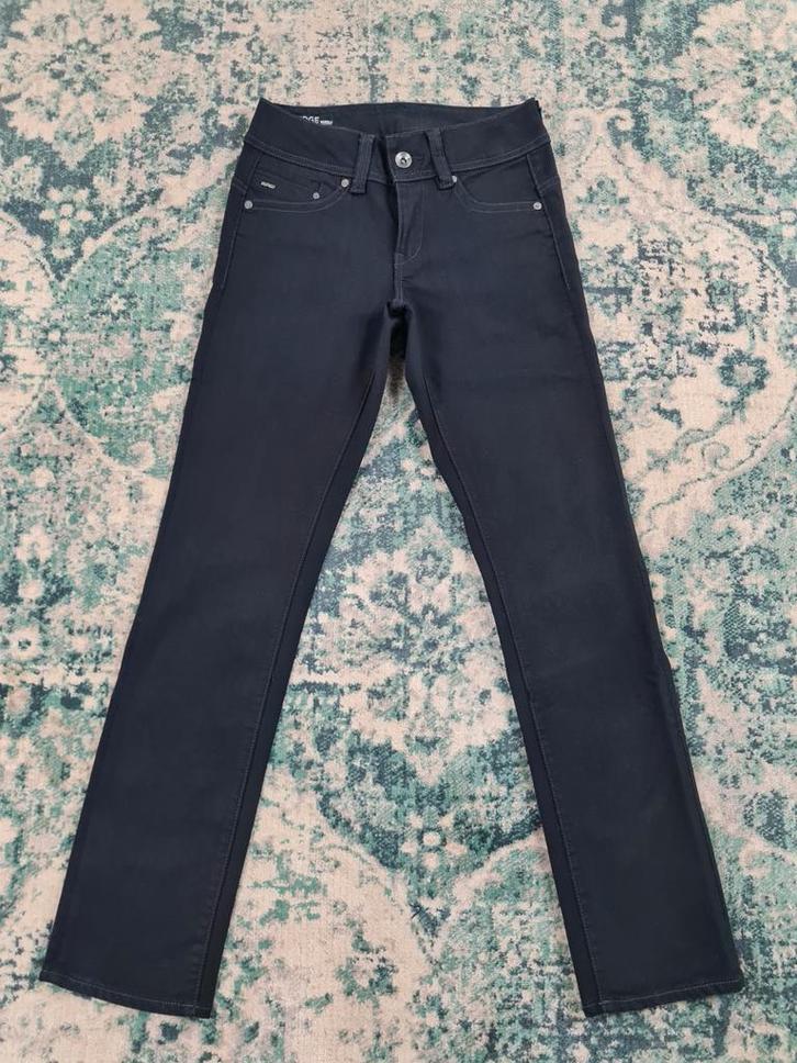 G- star raw midge saddle mid straight W27 L30 WMN Tulsi2730, Kleding | Dames, Spijkerbroeken en Jeans, Zo goed als nieuw, W27 (confectie 34) of kleiner