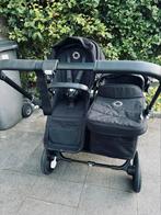 Bugaboo Donkey Duo compleet + 2 voetenzakken + 2 regenhoezen, Kinderen en Baby's, Kinderwagens en Combinaties, Bugaboo, Ophalen of Verzenden